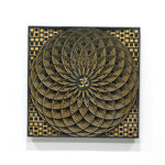 Illusion Ohm Mandala Wall Art