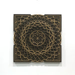 layered Mandala svg laser cut