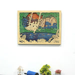 Radha Krishna Spiritual Wall Art