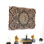 Antique Wall Art with Golden Color