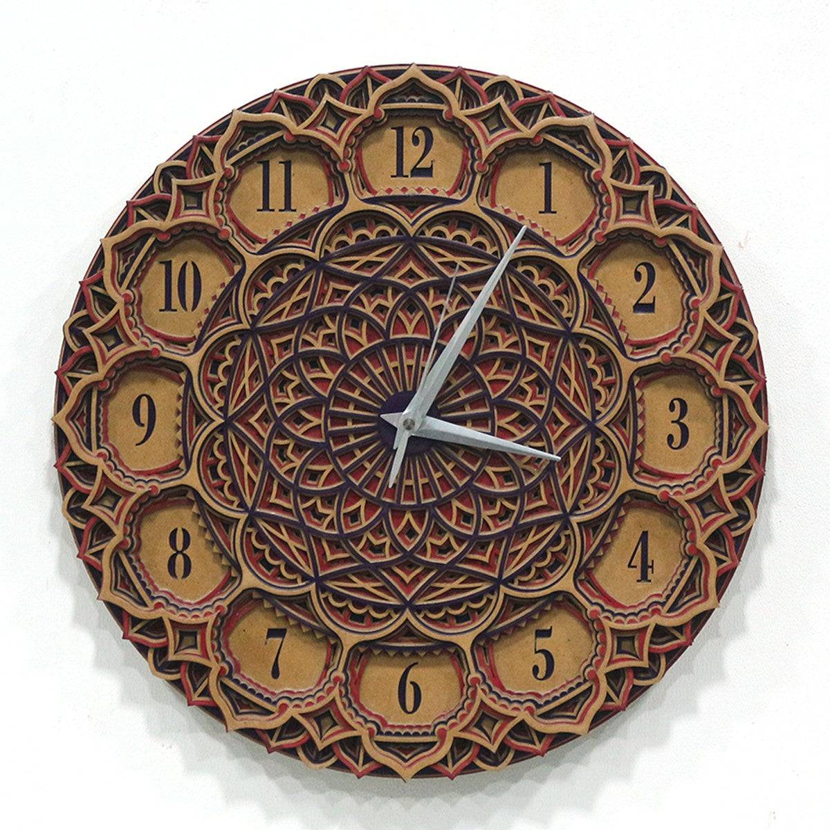 Wooden wall clock online