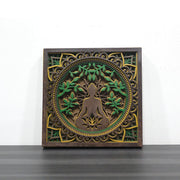 Miniature Bodhi Tree Buddha