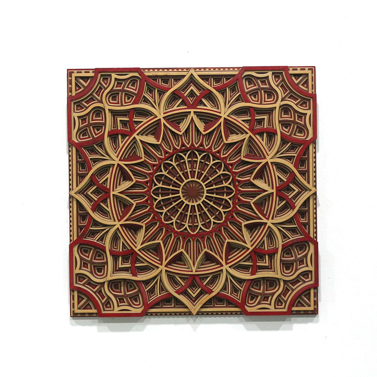 Citta Mandala Wooden Art