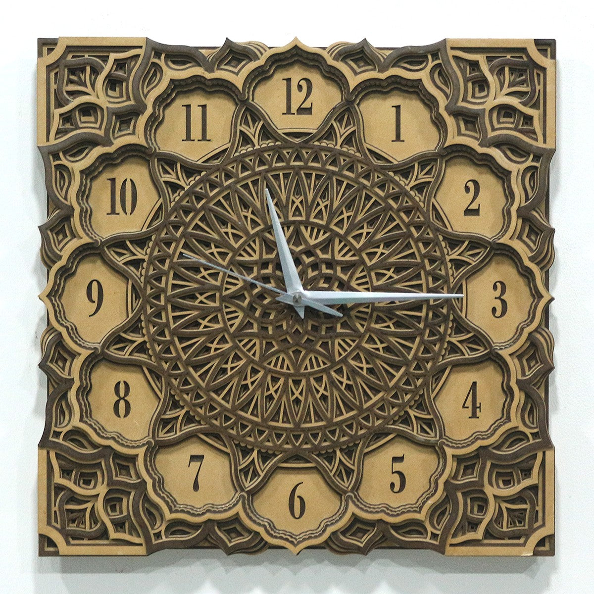 Hall Décor Wooden Clock