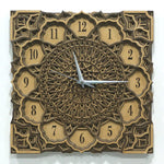 Hall Décor Wooden Clock
