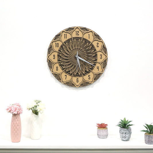 Melody Wooden Wall Clock