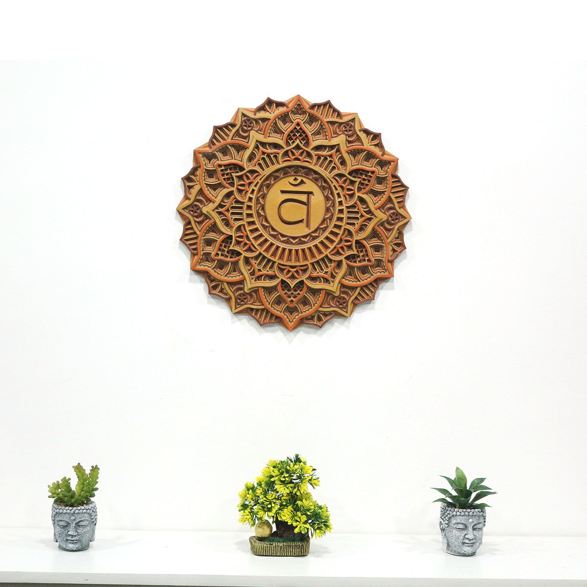 Svadhishthana Mandala Wooden Art