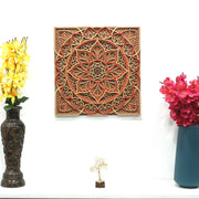 Brahma Nadi Mandala Wooden Art