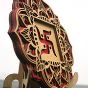 Swastik Wooden Art
