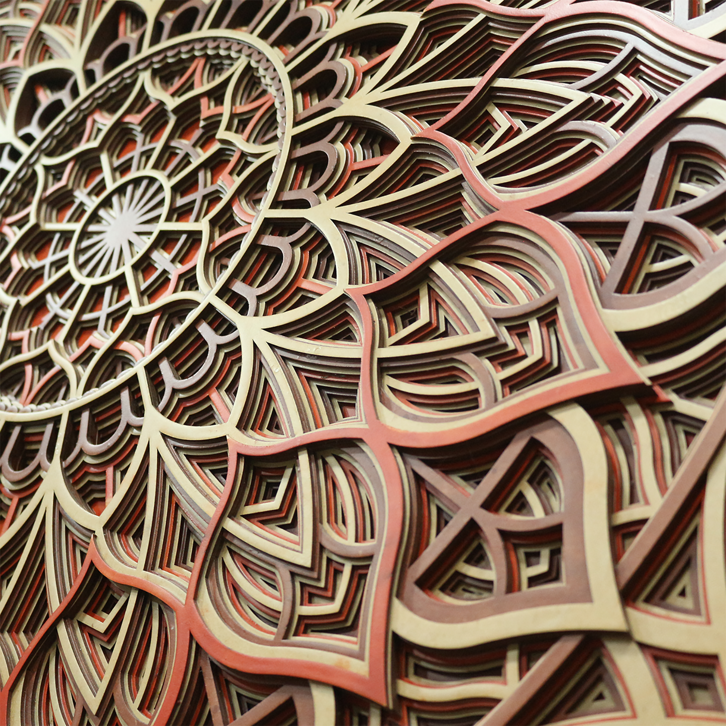 Rectangle Mandala Art for Apartment 