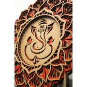 Hindu God Wooden Art