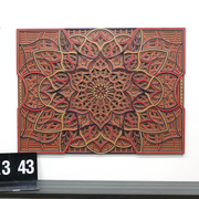 wood framed wall décor