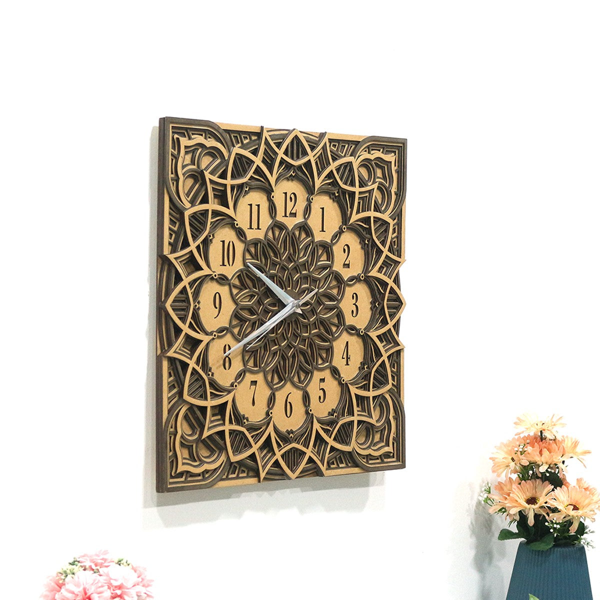 Wooden Layer Clock