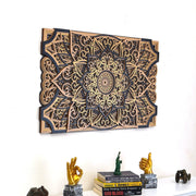 Antique Wall Art with Golden Color