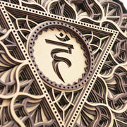 Sanskrit Wooden Art