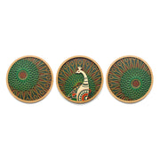 Peacock Mandala - Set of 3