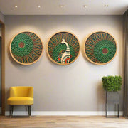 Peacock Mandala - Set of 3