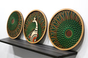 Peacock Mandala - Set of 3