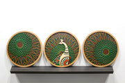 Peacock Mandala - Set of 3